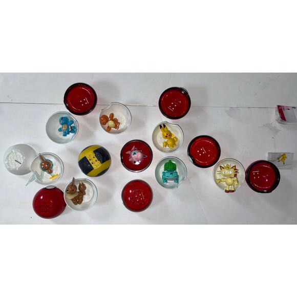 Nintendo Pokémon pokeball mega blocks figures - Picture 1 of 3